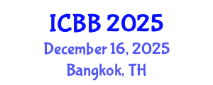 International Conference on Bioinformatics and Biomedicine (ICBB) December 16, 2025 - Bangkok, Thailand