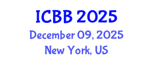 International Conference on Bioinformatics and Biomedicine (ICBB) December 09, 2025 - New York, United States
