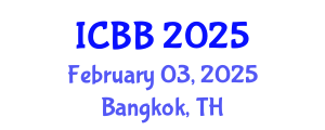 International Conference on Bioinformatics and Biomedicine (ICBB) February 03, 2025 - Bangkok, Thailand