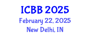 International Conference on Bioinformatics and Biomedicine (ICBB) February 22, 2025 - New Delhi, India