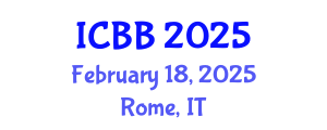 International Conference on Bioinformatics and Biomedicine (ICBB) February 18, 2025 - Rome, Italy