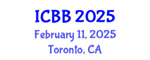 International Conference on Bioinformatics and Biomedicine (ICBB) February 11, 2025 - Toronto, Canada
