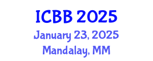 International Conference on Bioinformatics and Biomedicine (ICBB) January 23, 2025 - Mandalay, Myanmar