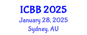 International Conference on Bioinformatics and Biomedicine (ICBB) January 28, 2025 - Sydney, Australia