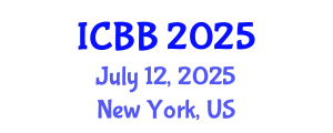 International Conference on Bioinformatics and Biomedicine (ICBB) July 12, 2025 - New York, United States