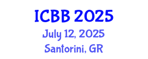 International Conference on Bioinformatics and Biomedicine (ICBB) July 12, 2025 - Santorini, Greece