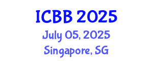 International Conference on Bioinformatics and Biomedicine (ICBB) July 05, 2025 - Singapore, Singapore