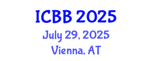 International Conference on Bioinformatics and Biomedicine (ICBB) July 29, 2025 - Vienna, Austria