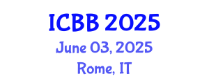 International Conference on Bioinformatics and Biomedicine (ICBB) June 03, 2025 - Rome, Italy