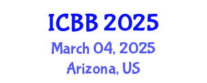 International Conference on Bioinformatics and Biomedicine (ICBB) March 04, 2025 - Arizona, United States