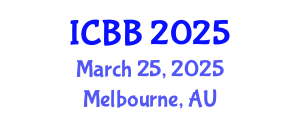 International Conference on Bioinformatics and Biomedicine (ICBB) March 25, 2025 - Melbourne, Australia