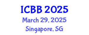 International Conference on Bioinformatics and Biomedicine (ICBB) March 29, 2025 - Singapore, Singapore