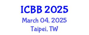 International Conference on Bioinformatics and Biomedicine (ICBB) March 04, 2025 - Taipei, Taiwan