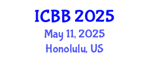 International Conference on Bioinformatics and Biomedicine (ICBB) May 11, 2025 - Honolulu, United States
