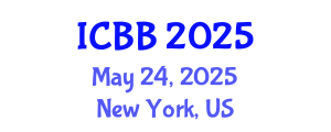 International Conference on Bioinformatics and Biomedicine (ICBB) May 24, 2025 - New York, United States