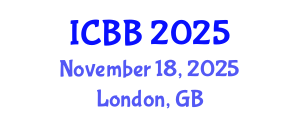 International Conference on Bioinformatics and Biomedicine (ICBB) November 18, 2025 - London, United Kingdom