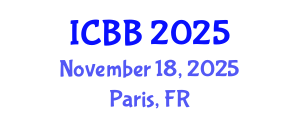 International Conference on Bioinformatics and Biomedicine (ICBB) November 18, 2025 - Paris, France