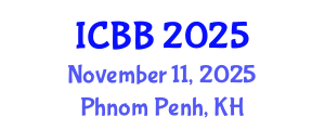 International Conference on Bioinformatics and Biomedicine (ICBB) November 11, 2025 - Phnom Penh, Cambodia
