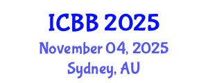 International Conference on Bioinformatics and Biomedicine (ICBB) November 04, 2025 - Sydney, Australia