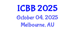 International Conference on Bioinformatics and Biomedicine (ICBB) October 04, 2025 - Melbourne, Australia