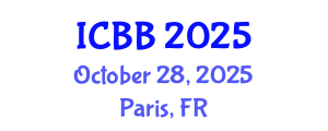 International Conference on Bioinformatics and Biomedicine (ICBB) October 28, 2025 - Paris, France