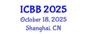 International Conference on Bioinformatics and Biomedicine (ICBB) October 18, 2025 - Shanghai, China