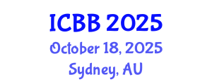 International Conference on Bioinformatics and Biomedicine (ICBB) October 18, 2025 - Sydney, Australia