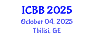 International Conference on Bioinformatics and Biomedicine (ICBB) October 04, 2025 - Tbilisi, Georgia