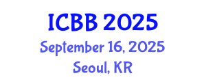 International Conference on Bioinformatics and Biomedicine (ICBB) September 16, 2025 - Seoul, Republic of Korea