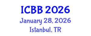 International Conference on Bioinformatics and Biomedicine (ICBB) January 28, 2026 - Istanbul, Turkey