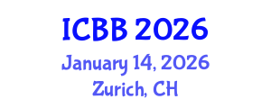 International Conference on Bioinformatics and Biomedicine (ICBB) January 14, 2026 - Zurich, Switzerland