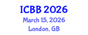 International Conference on Bioinformatics and Biomedicine (ICBB) March 15, 2026 - London, United Kingdom
