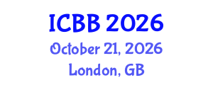 International Conference on Bioinformatics and Biomedicine (ICBB) October 21, 2026 - London, United Kingdom International Conference on Bioinformatics and Biomedicine (ICBB) October 21, 2026 - London, United Kingdom