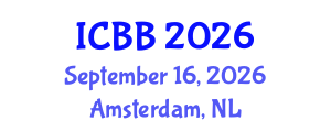 International Conference on Bioinformatics and Biomedicine (ICBB) September 16, 2026 - Amsterdam, Netherlands International Conference on Bioinformatics and Biomedicine (ICBB) September 16, 2026 - Amsterdam, Netherlands