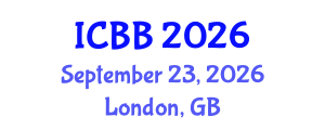International Conference on Bioinformatics and Biomedicine (ICBB) September 23, 2026 - London, United Kingdom International Conference on Bioinformatics and Biomedicine (ICBB) September 23, 2026 - London, United Kingdom
