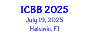 International Conference on Bioinformatics and Biotechnology (ICBB) July 19, 2025 - Helsinki, Finland