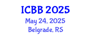 International Conference on Bioinformatics and Biotechnology (ICBB) May 24, 2025 - Belgrade, Serbia