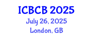 International Conference on Bioinformatics and Computational Biology (ICBCB) July 26, 2025 - London, United Kingdom