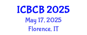 International Conference on Bioinformatics and Computational Biology (ICBCB) May 17, 2025 - Florence, Italy