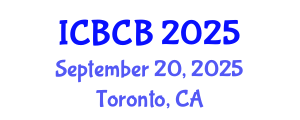 International Conference on Bioinformatics and Computational Biology (ICBCB) September 20, 2025 - Toronto, Canada