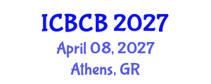 International Conference on Bioinformatics and Computational Biology (ICBCB) April 08, 2027 - Athens, Greece