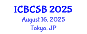 International Conference on Bioinformatics, Computational and Systems Biology (ICBCSB) August 16, 2025 - Tokyo, Japan