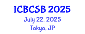 International Conference on Bioinformatics, Computational and Systems Biology (ICBCSB) July 22, 2025 - Tokyo, Japan