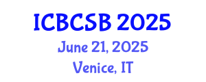International Conference on Bioinformatics, Computational and Systems Biology (ICBCSB) June 21, 2025 - Venice, Italy