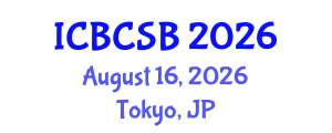 International Conference on Bioinformatics, Computational and Systems Biology (ICBCSB) August 16, 2026 - Tokyo, Japan