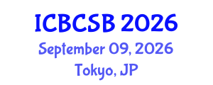 International Conference on Bioinformatics, Computational and Systems Biology (ICBCSB) September 09, 2026 - Tokyo, Japan