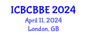 International Conference on Bioinformatics, Computational Biology and Biomedical Engineering (ICBCBBE) April 11, 2024 - London, United Kingdom