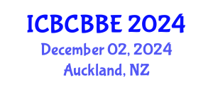 International Conference on Bioinformatics, Computational Biology and Biomedical Engineering (ICBCBBE) December 02, 2024 - Auckland, New Zealand