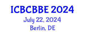 International Conference on Bioinformatics, Computational Biology and Biomedical Engineering (ICBCBBE) July 22, 2024 - Berlin, Germany