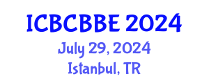 International Conference on Bioinformatics, Computational Biology and Biomedical Engineering (ICBCBBE) July 29, 2024 - Istanbul, Turkey